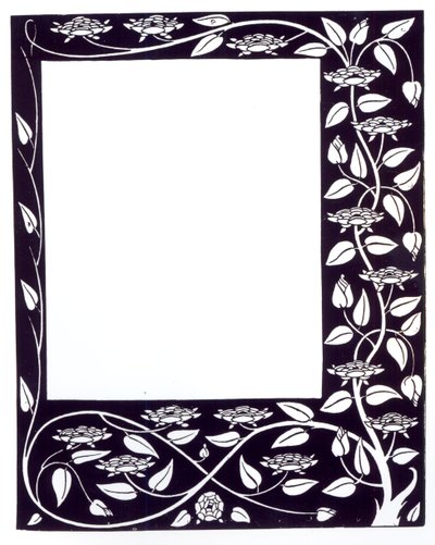 Border design, from 